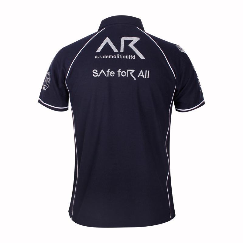 Navy polo shirts for men in china