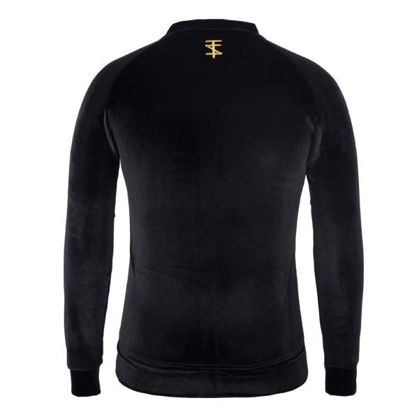 black jacket high quality fashion pleuche