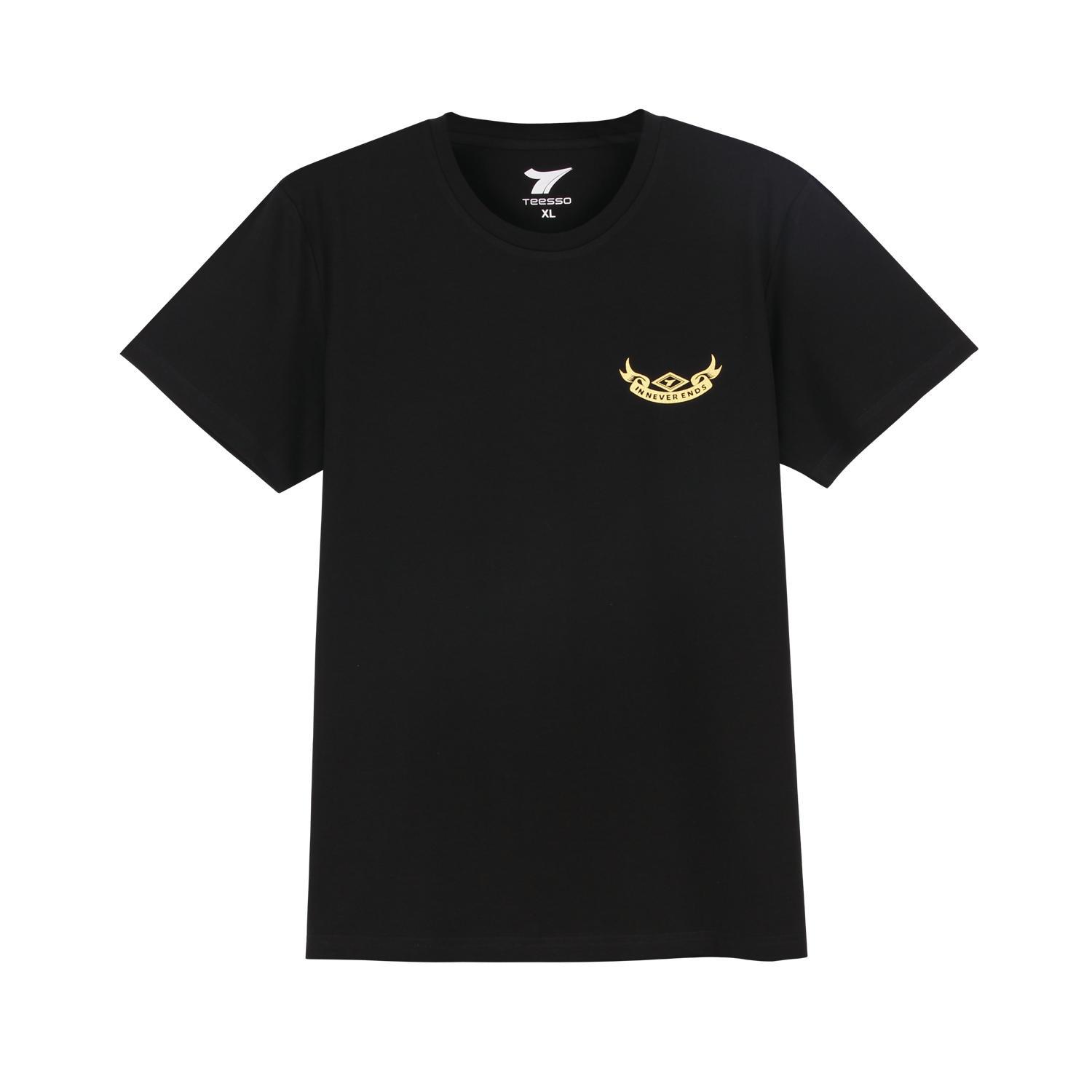 Brand Quality China Factory OEM Customised Design Mens Black High Quality T shirt