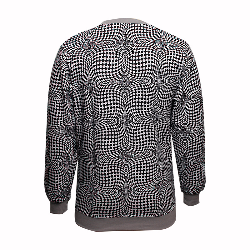 Fashion All polyester fabric Leopards pinting Sweatshirt