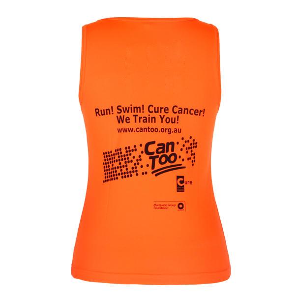 orange tank top oem in china